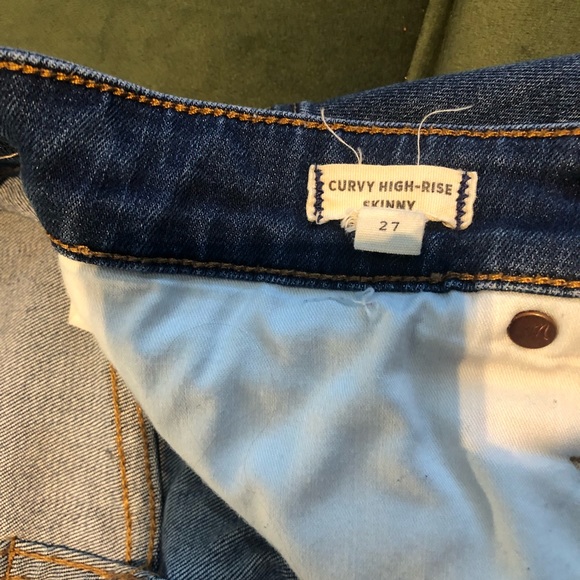 Madewell curvy high-rise skinny jeans size 27 - Picture 4 of 7